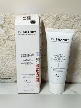 ⭐ DR. BRANDT T-ZONE UNPLUGGED BLACKHEAD CLEARING MASK 1 OZ